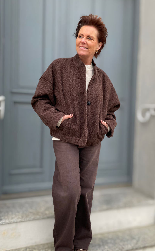 Noella Jakke - N-Marnie - Coffee Melange