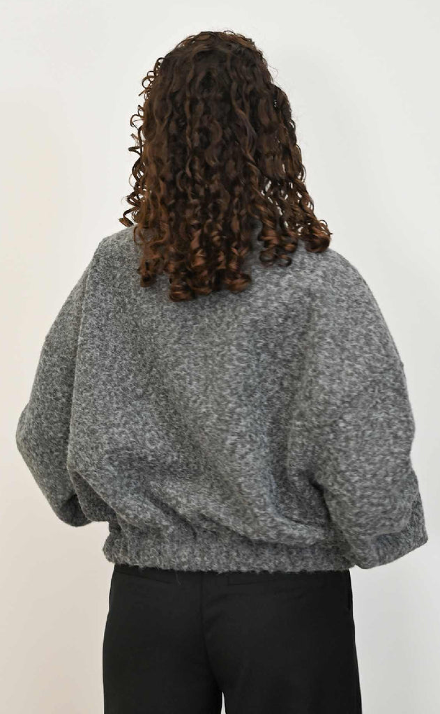 Noella Jakke - N-Marnie - Dark Grey Melange