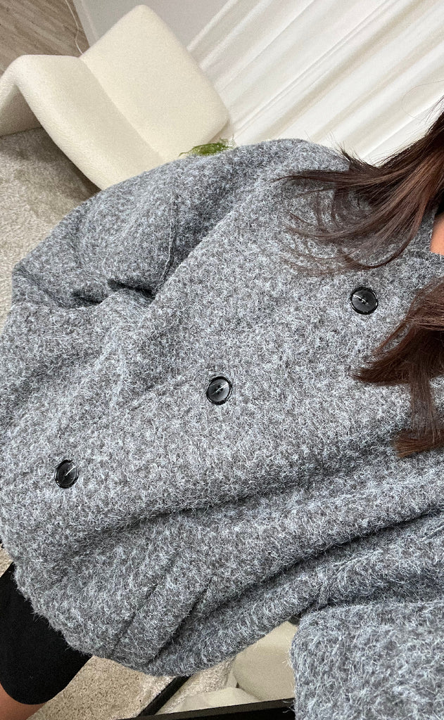 Noella Jakke - N-Marnie - Dark Grey Melange