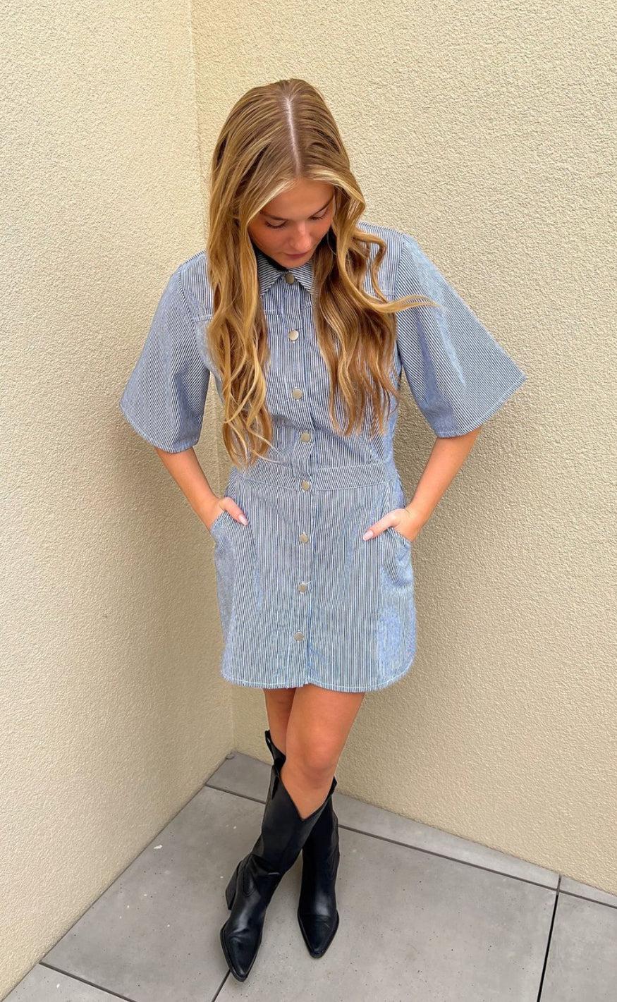 Noella Kjole - Benita - Light Blue
