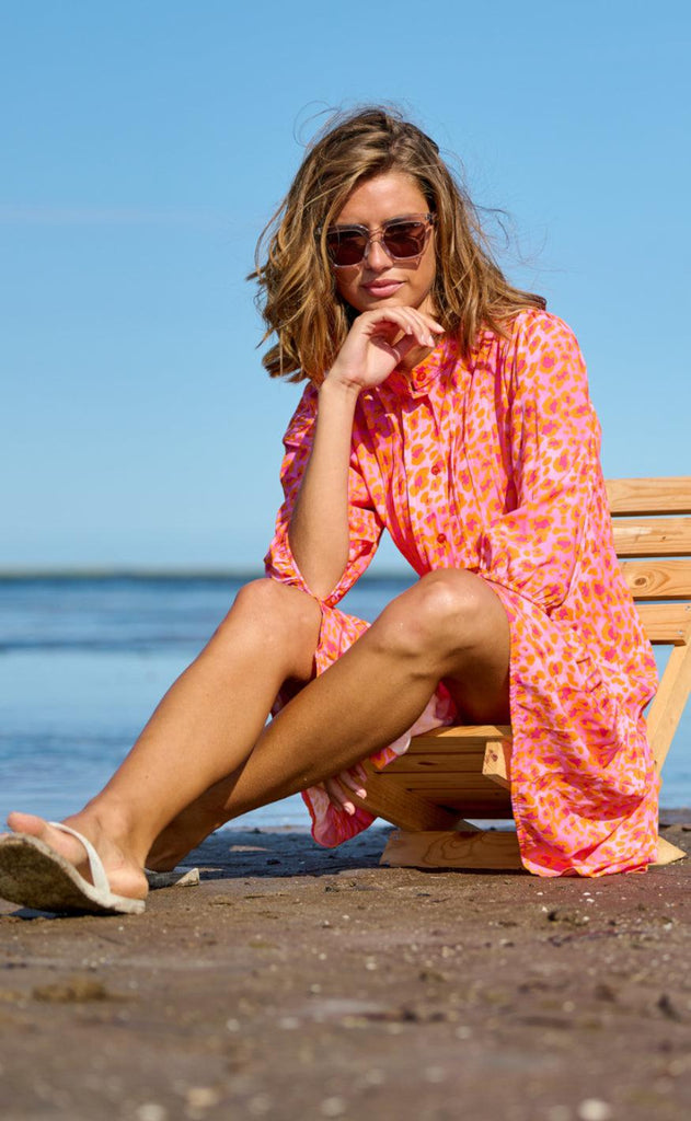 Noella Kjole - Imogene Short - Orange Mix