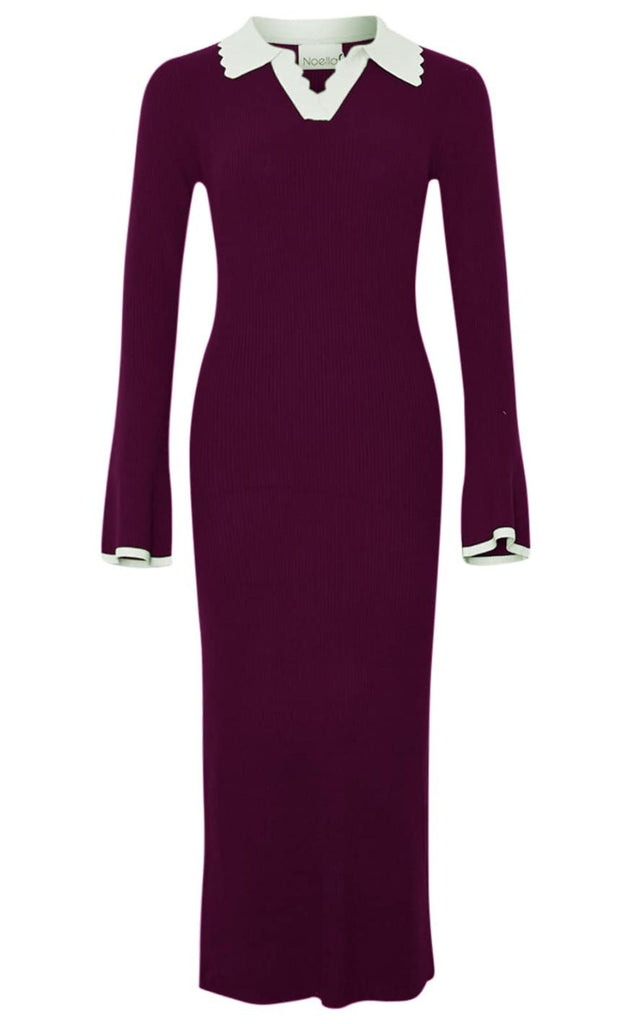 Noella Kjole - Ivvy - Wine Sugar Combo