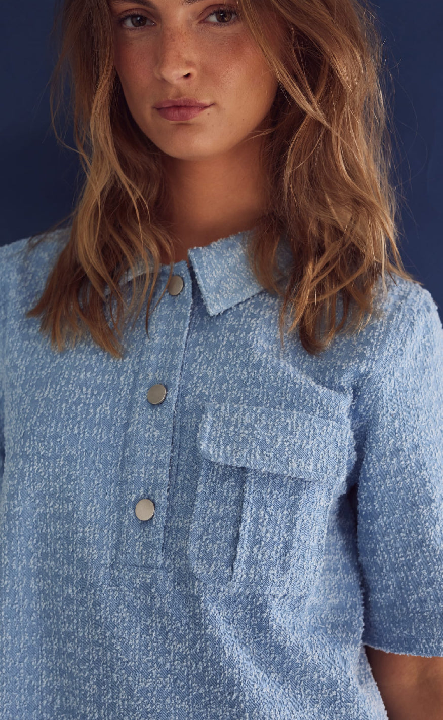 Noella Kjole - Jozie - Light Blue Wash
