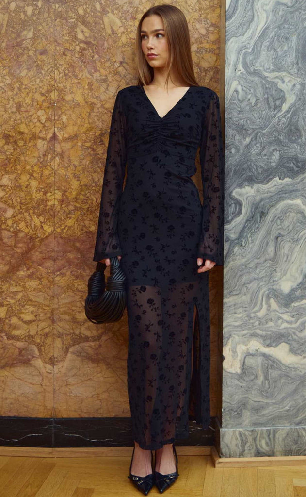 Noella Kjole - Kameyella - Clarity Black Print