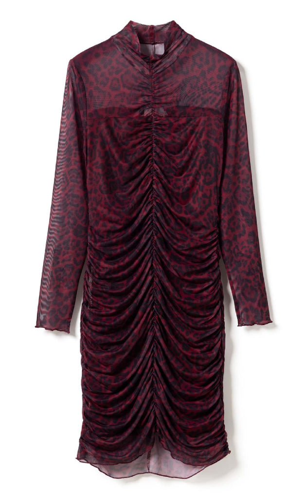 Noella Kjole - Lilou - Chinara Red Print