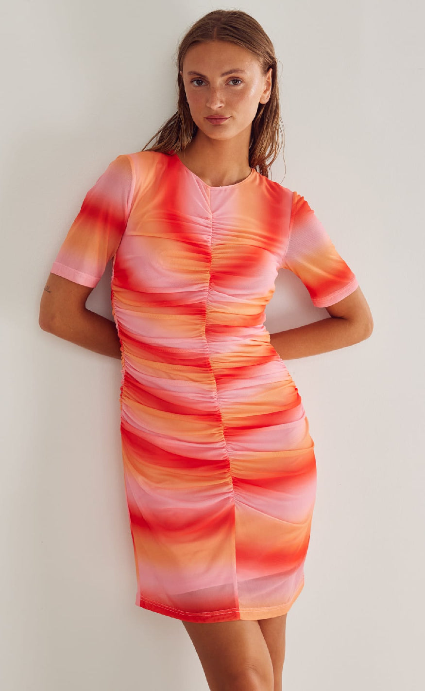 Noella Kjole - Linda - Chiara Sunset Print