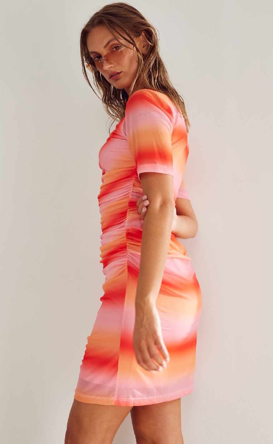 Noella Kjole - Linda - Chiara Sunset Print