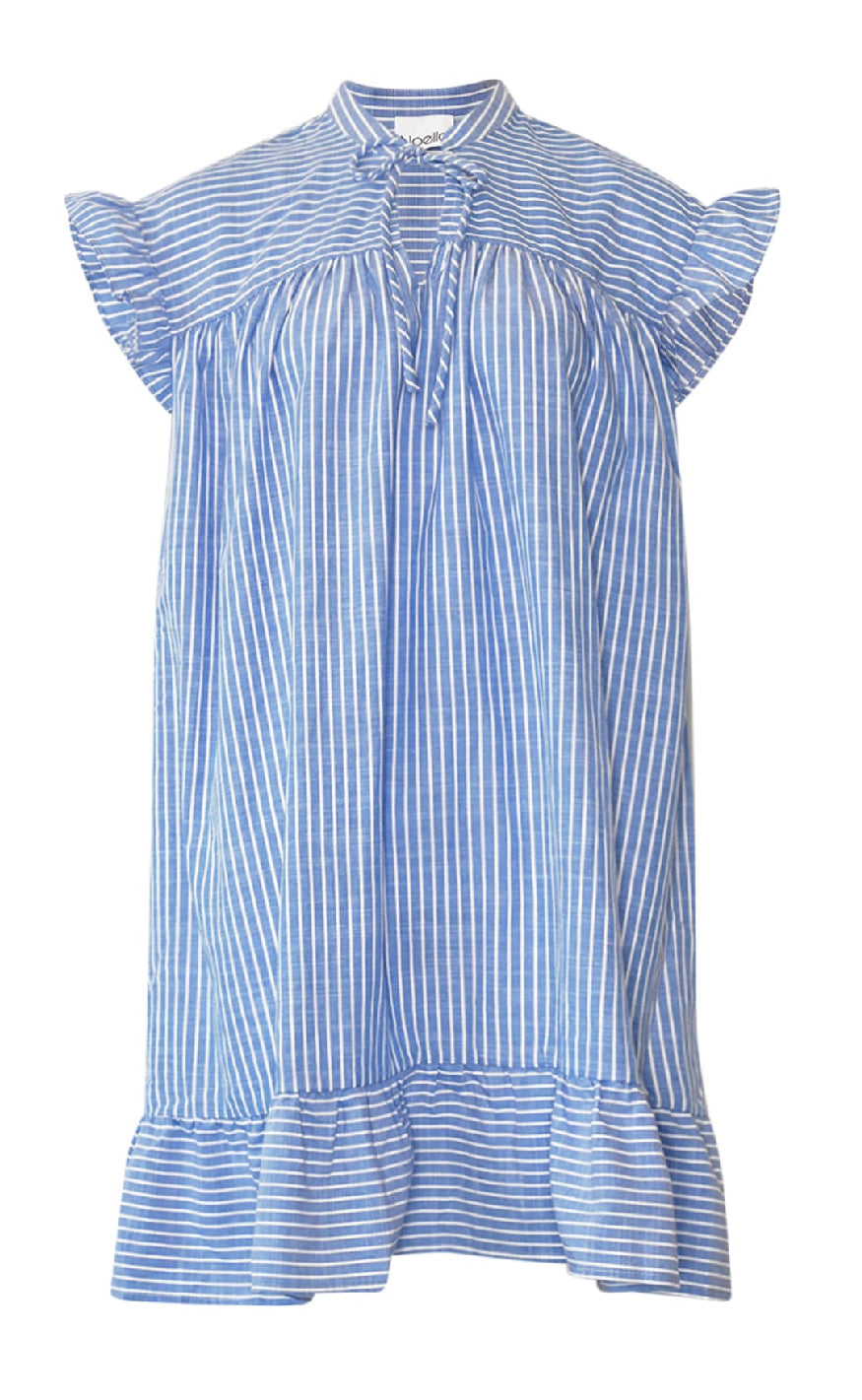 Noella Kjole - Linnea - Blue Stripe