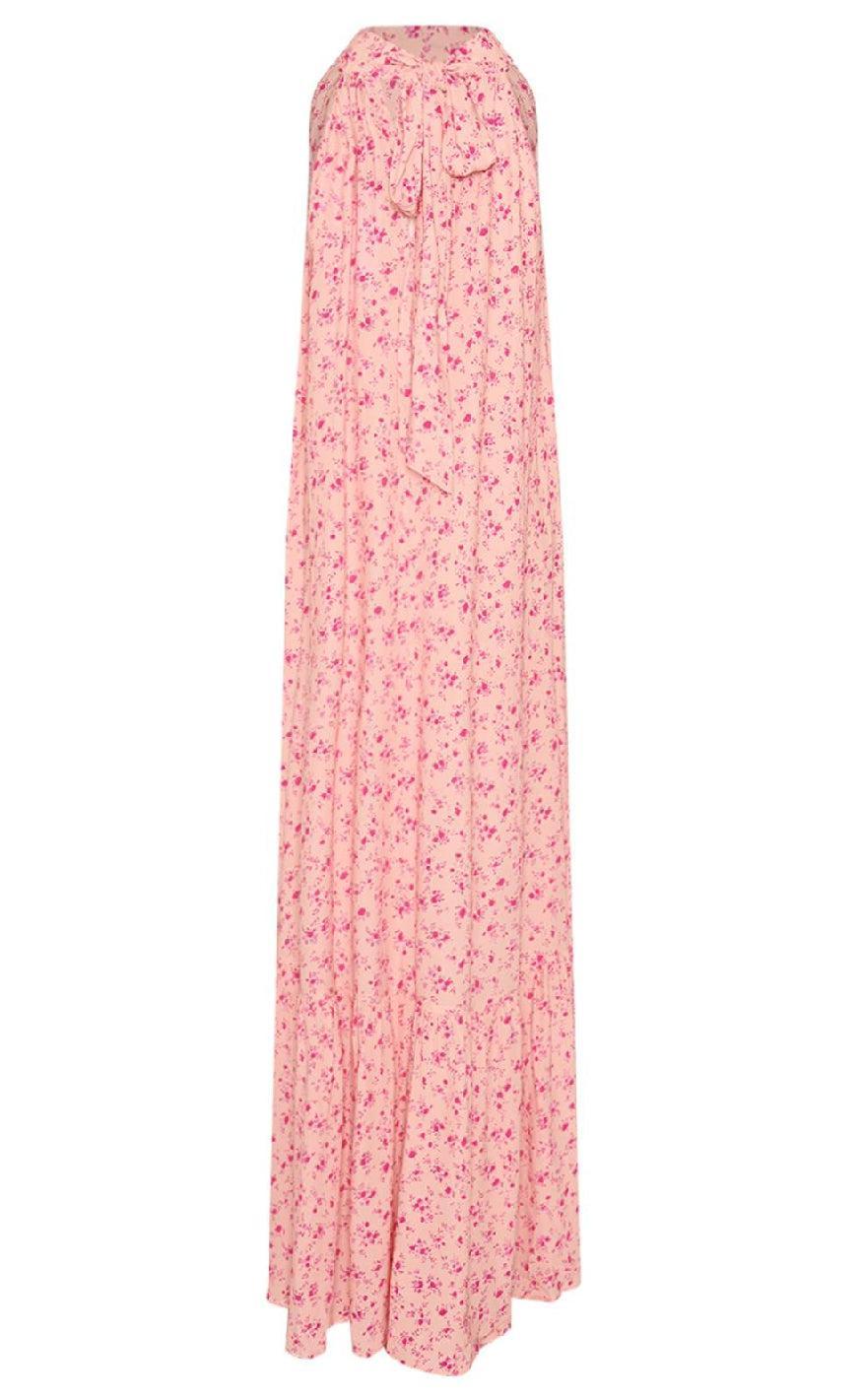 Noella Kjole - London Maxi - Cheryl Pink Print