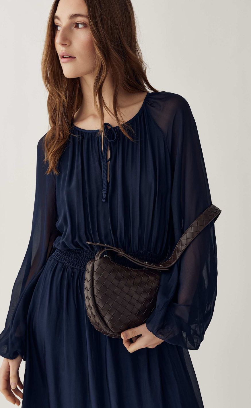 Noella Kjole - Mariel Maxi - Navy