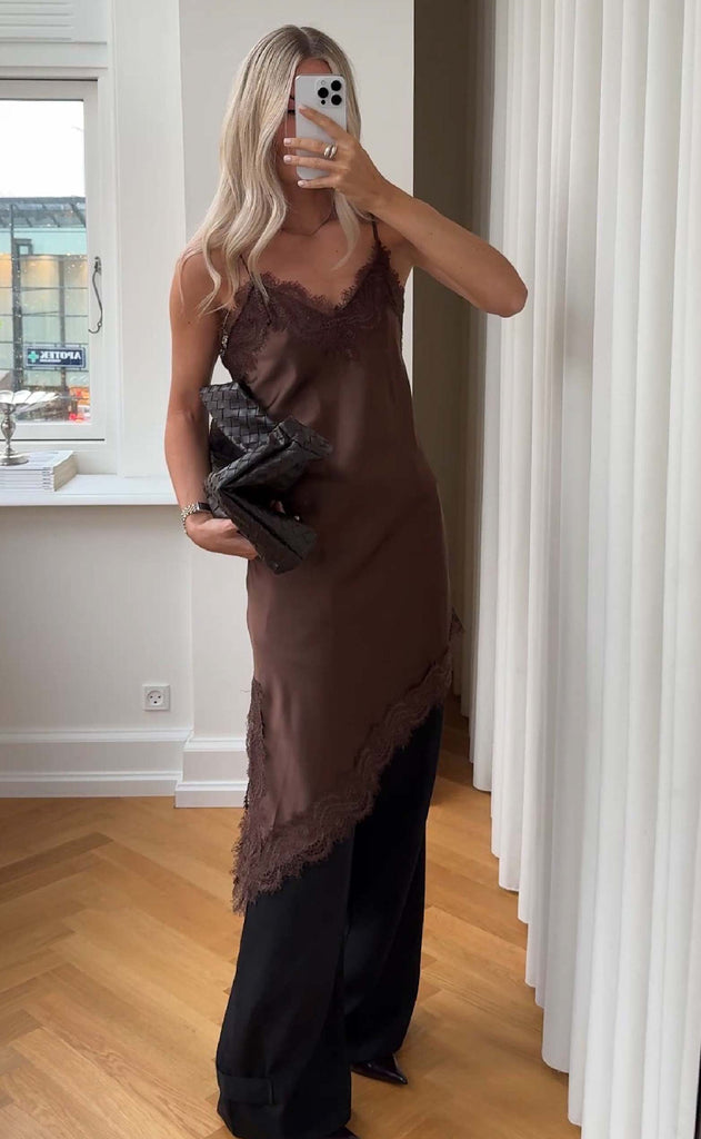 Noella Kjole - Merlie - Chocolate