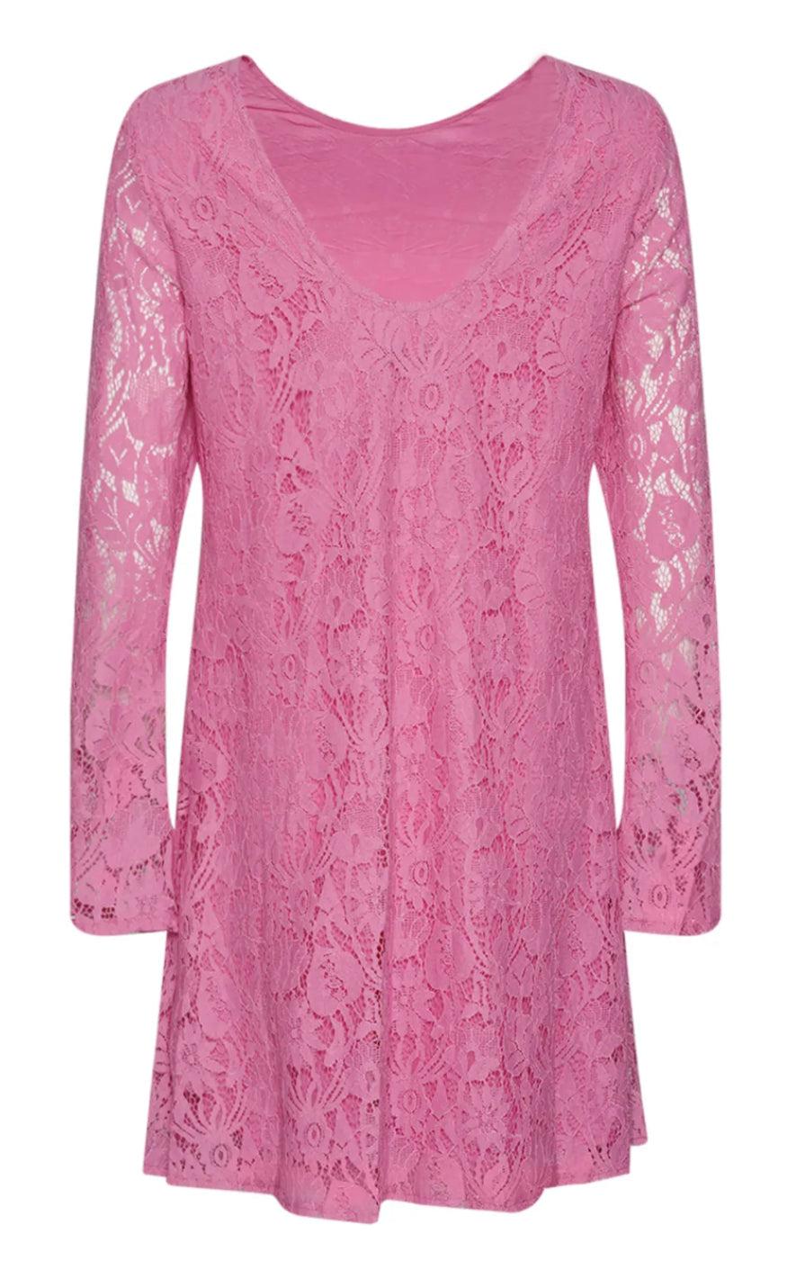 Noella Kjole - Mira Scoop - Candy Pink