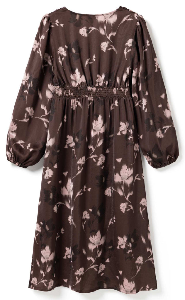 Noella Kjole - N-Lilith - Dena Burgundy Print