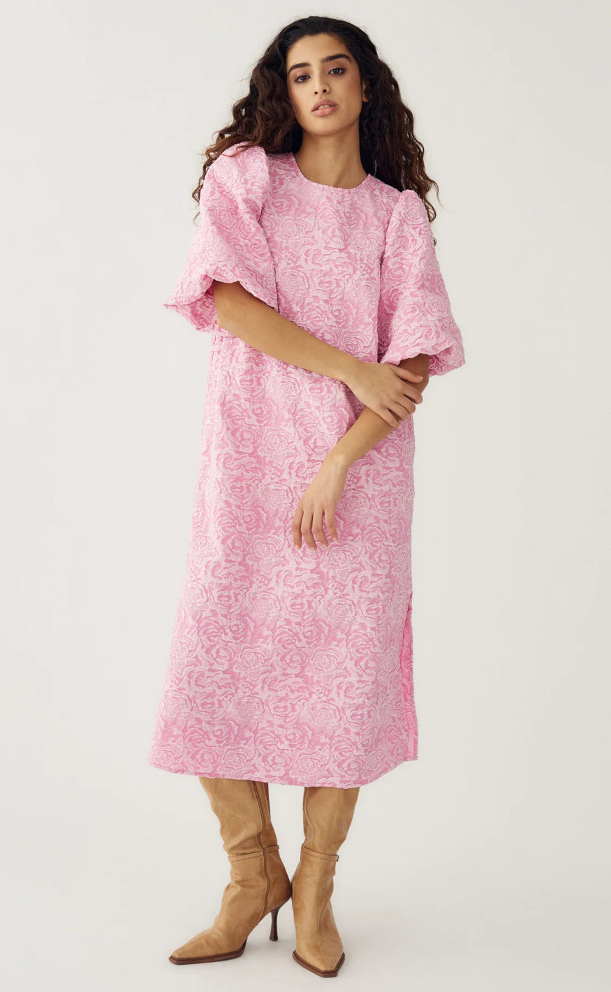 Noella Kjole - Pastis - Baby Pink