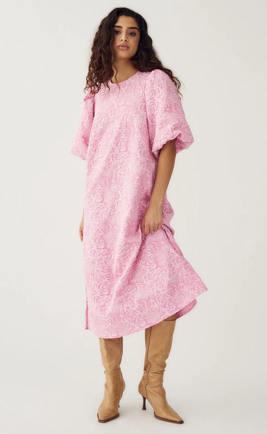 Noella Kjole - Pastis - Baby Pink