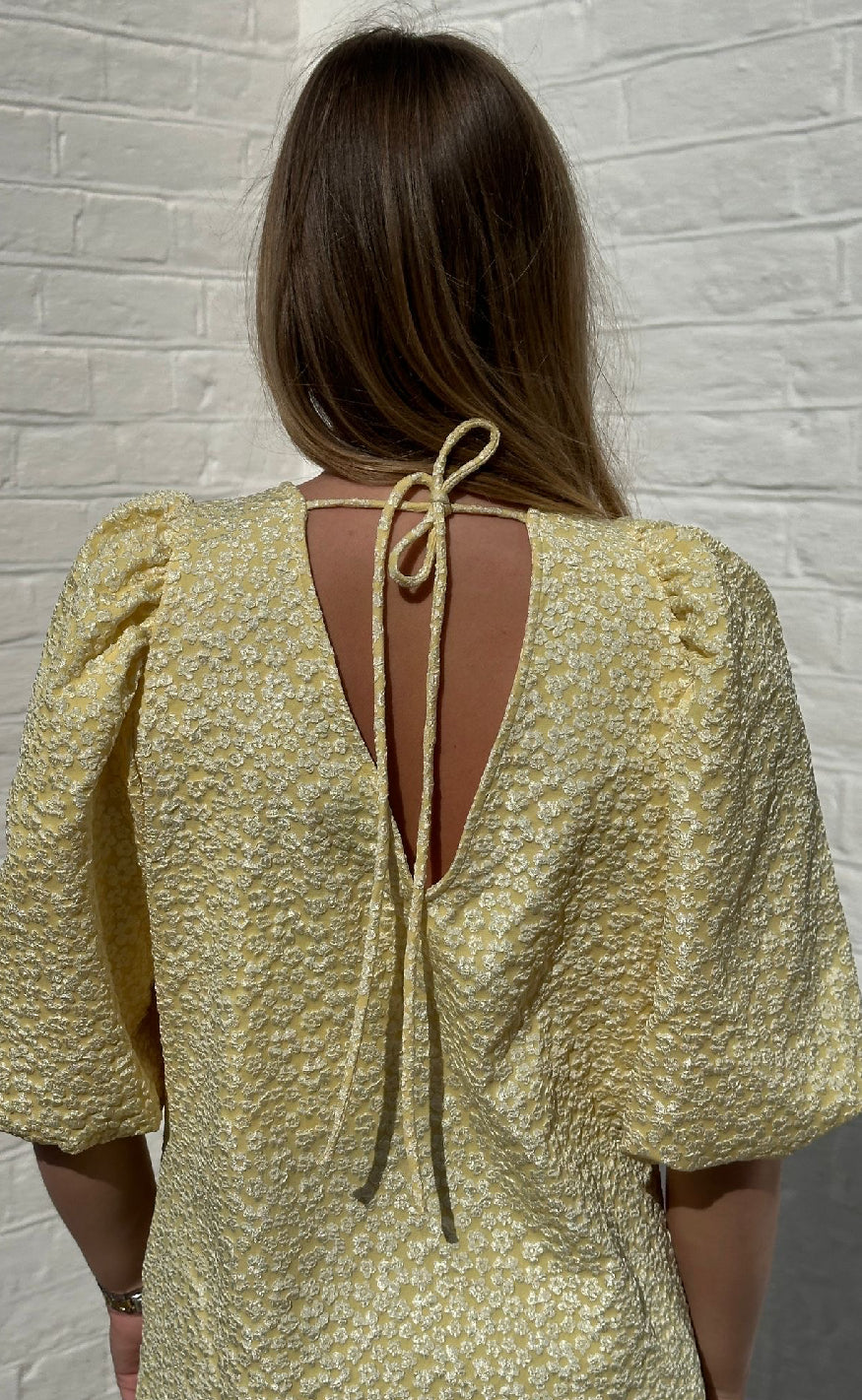 Noella Kjole - Reno Pastis Long - Buttercup Yellow
