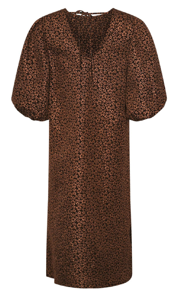 Noella Kjole - Reno Pastis Long - Chocolate