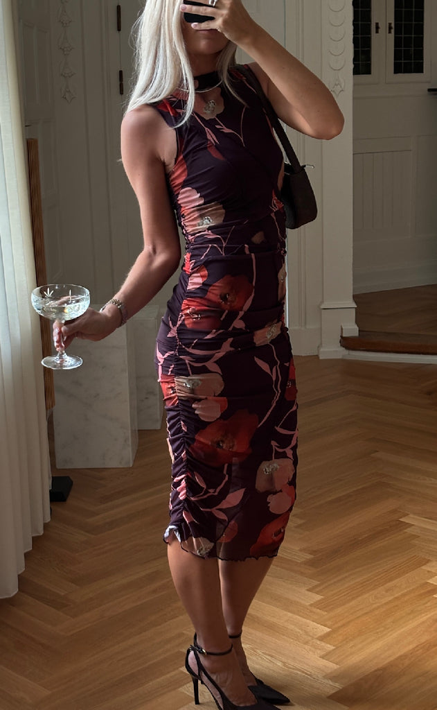 Noella Kjole - Sutton - Caris Red Print