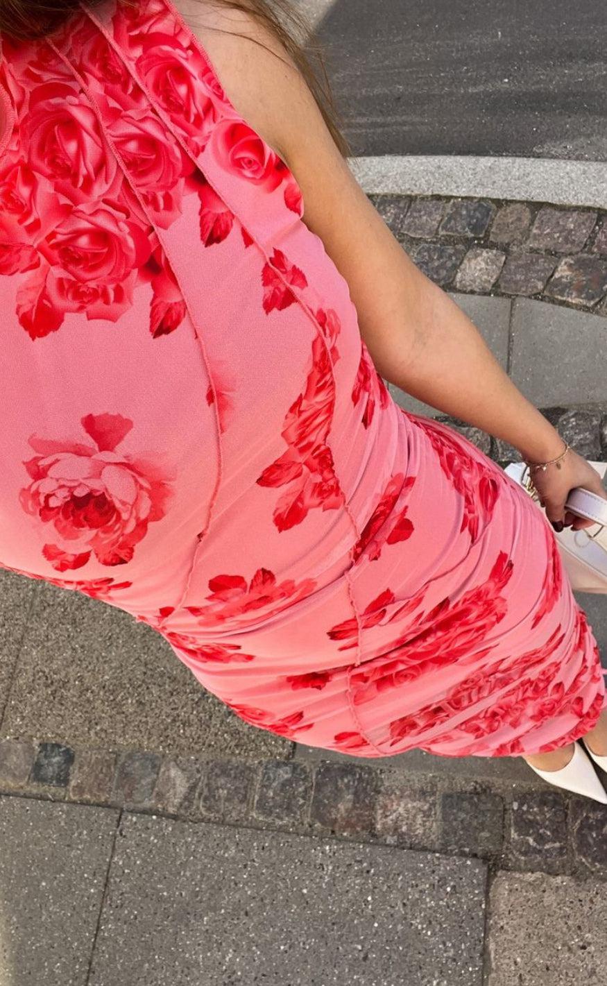 Noella Kjole - Sutton - Rose Print
