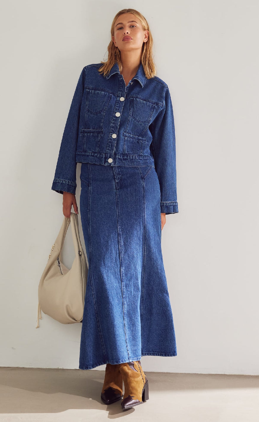 Noella Nederdel - Legacy - Blue Denim
