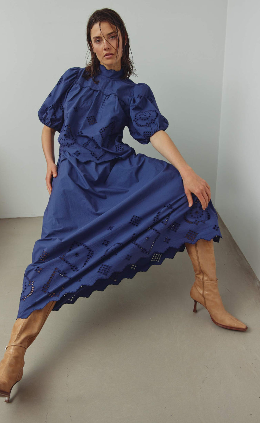 Noella Nederdel - Marisol - Dusty Blue