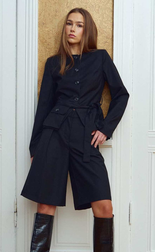 Noella Shorts - Kaziana - Black