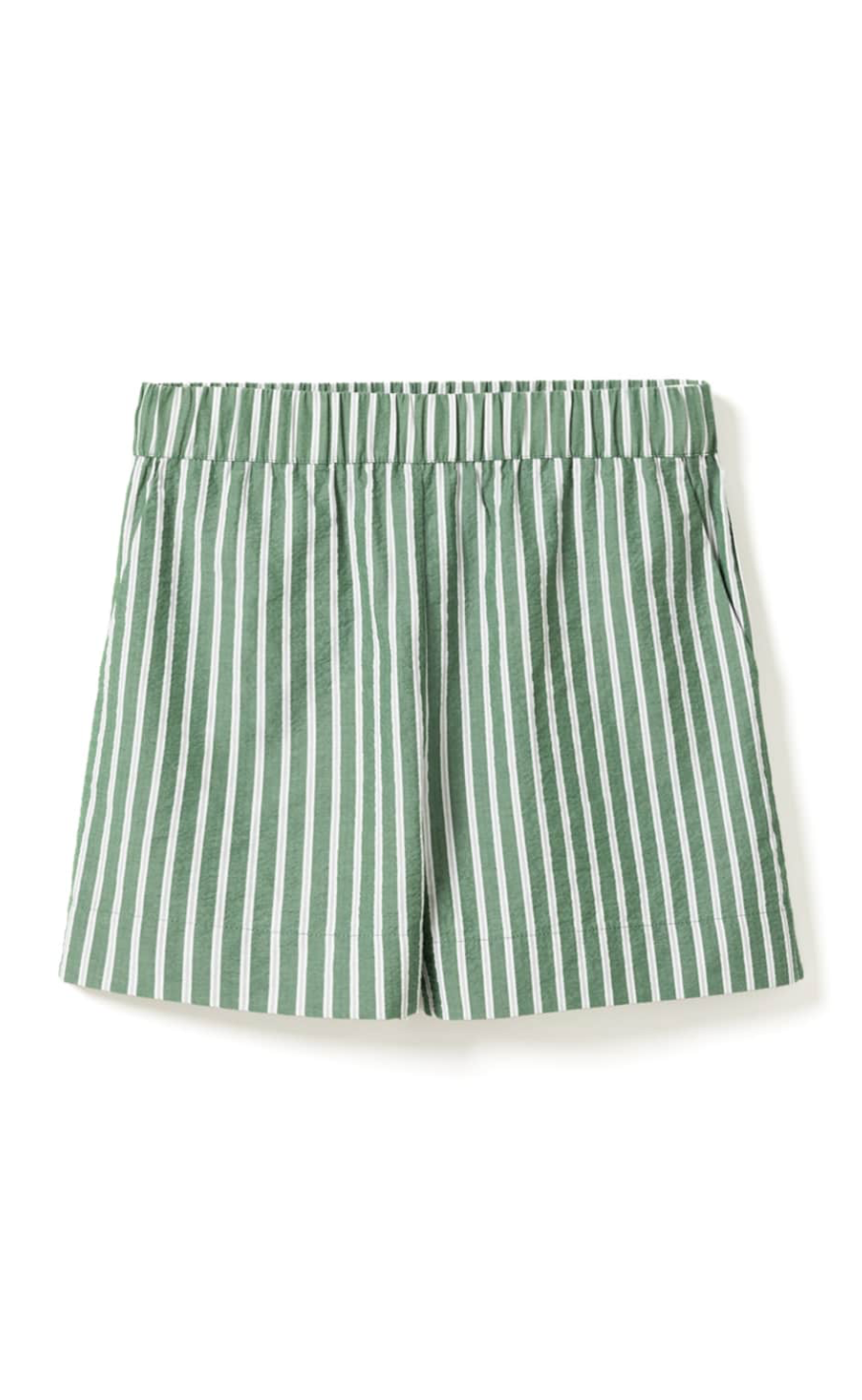 Noella Shorts - Layne MW - Drayton Green Stripe