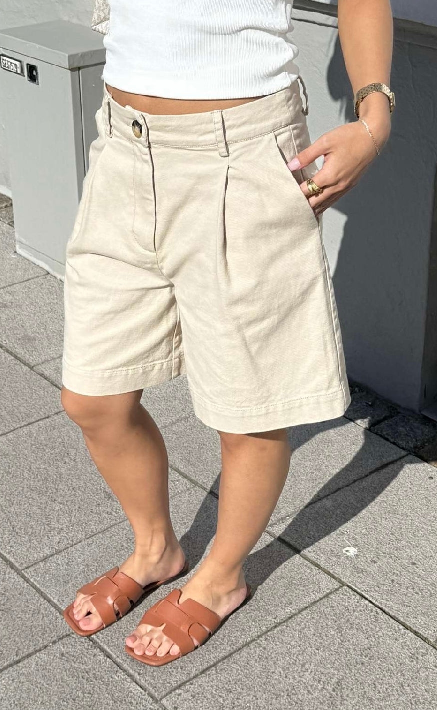Noella Shorts - Lettie - Ivory