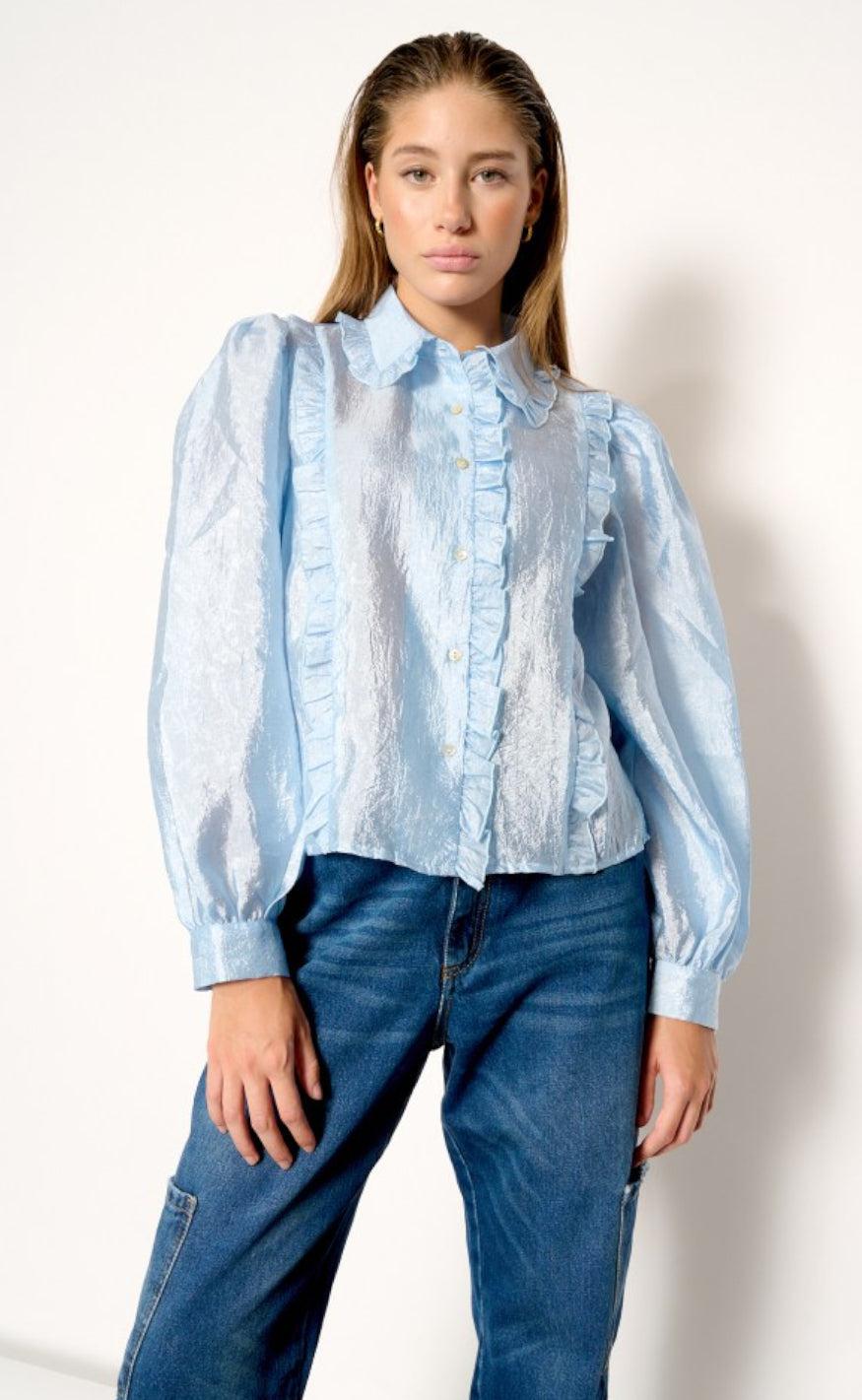 Noella Skjorte - Amirah - Light Blue