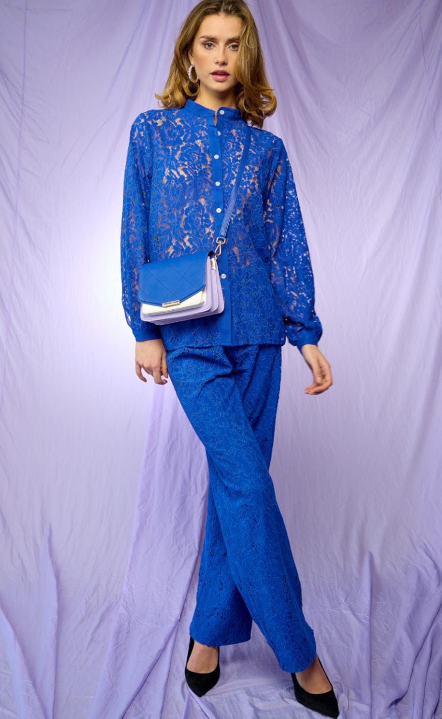 Noella Skjorte - Briston - Royal Blue