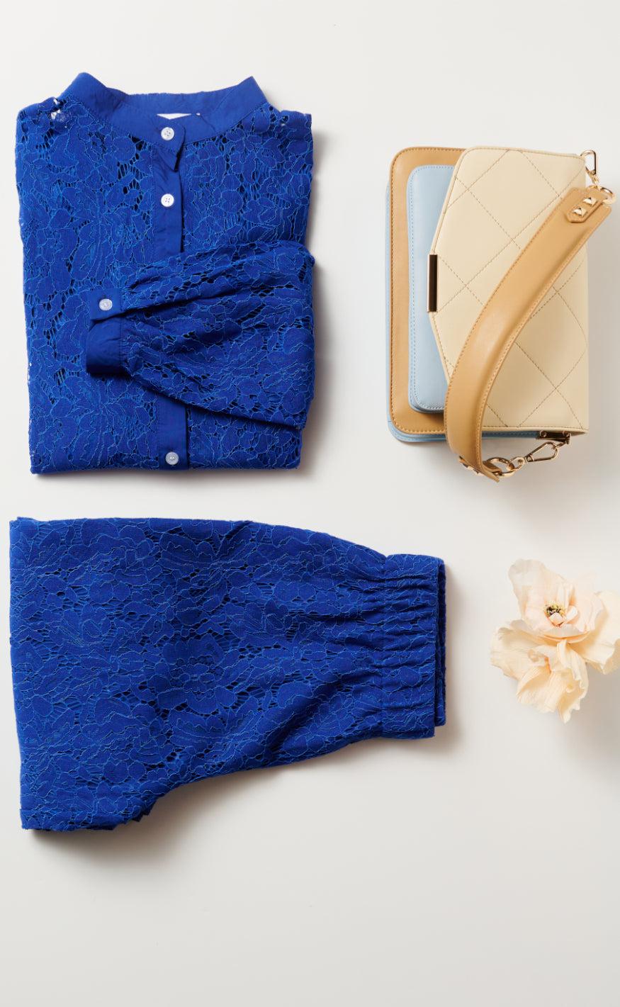 Noella Skjorte - Briston - Royal Blue