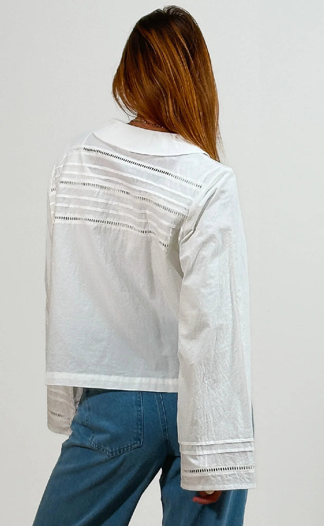 Noella Skjorte - Kanly - ivory