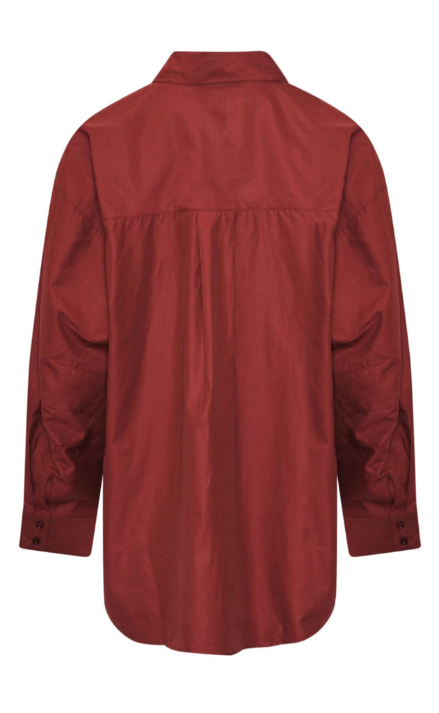 Noella Skjorte - Leonie - Dusty Mahogany