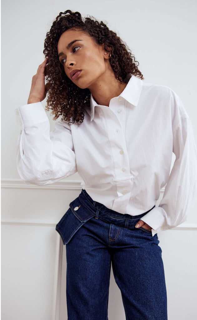 Noella Skjorte - Leonie - White