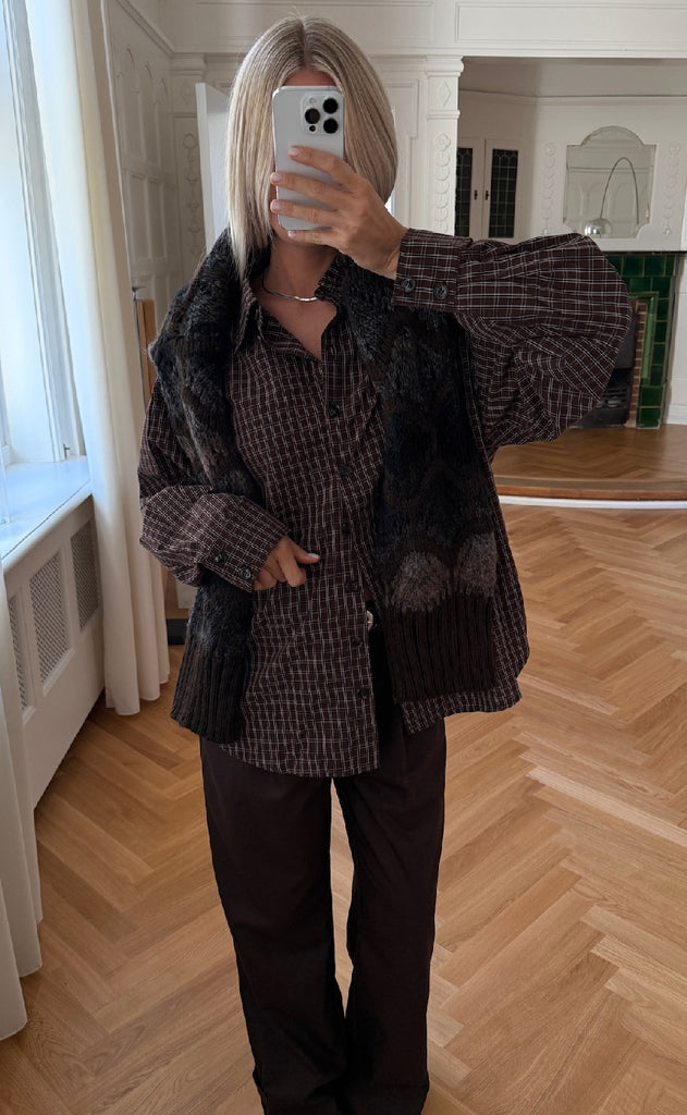 Noella Skjorte - Lisa - Cari Brown Check