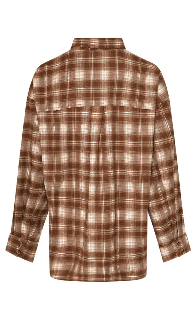 Noella Skjorte - Lisa - Celestin Brown Check