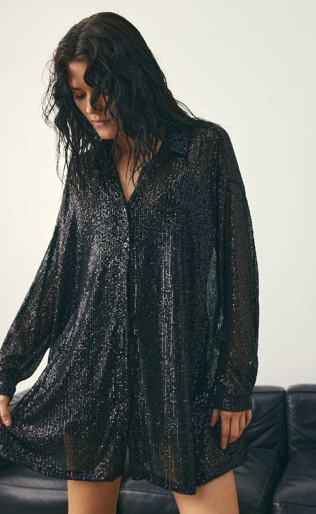 Noella Skjorte - Lizanne - Black