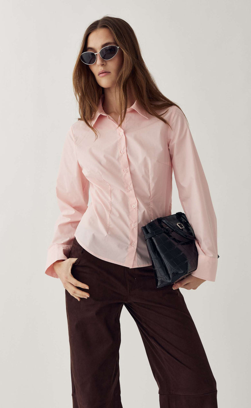 Noella Skjorte - Loyce - Blush Pink