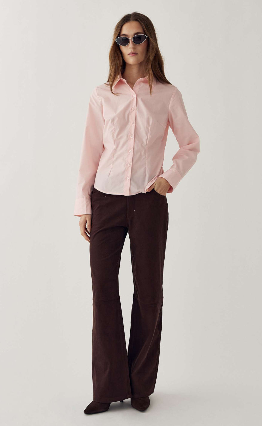 Noella Skjorte - Loyce - Blush Pink