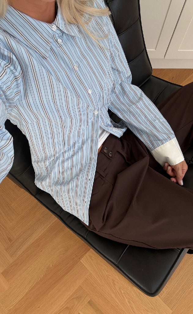 Noella Skjorte - Loyce - Coetta Blue Stripe