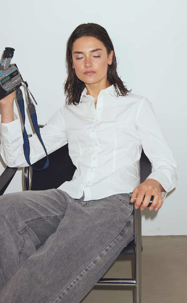 Noella Skjorte - Loyce - White