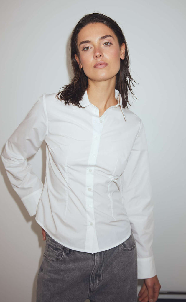 Noella Skjorte - Loyce - White