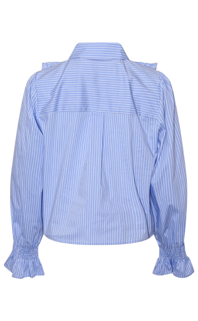 Noella Skjorte - Lucina - Blue White Stripe