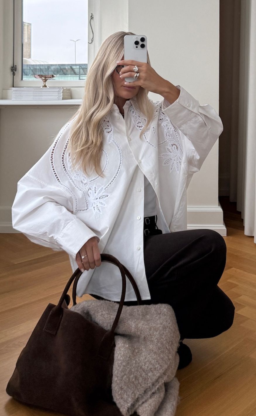Noella Skjorte - Maisy - White