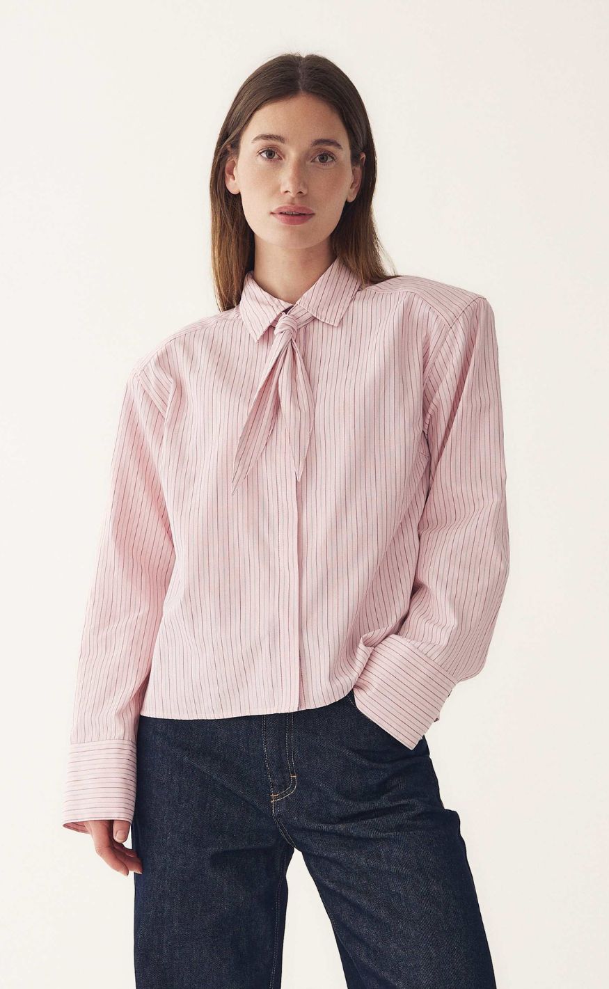 Noella Skjorte - Myra - Donnie Blush Stripe