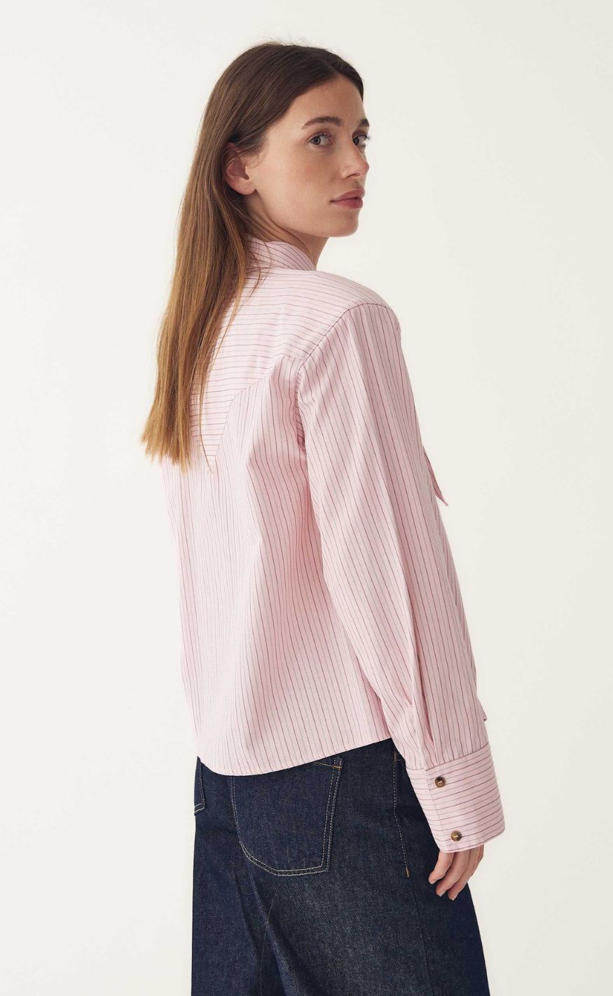 Noella Skjorte - Myra - Donnie Blush Stripe
