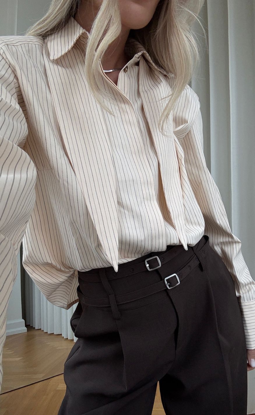 Noella Skjorte - Myra - Donnie Cream Stripe