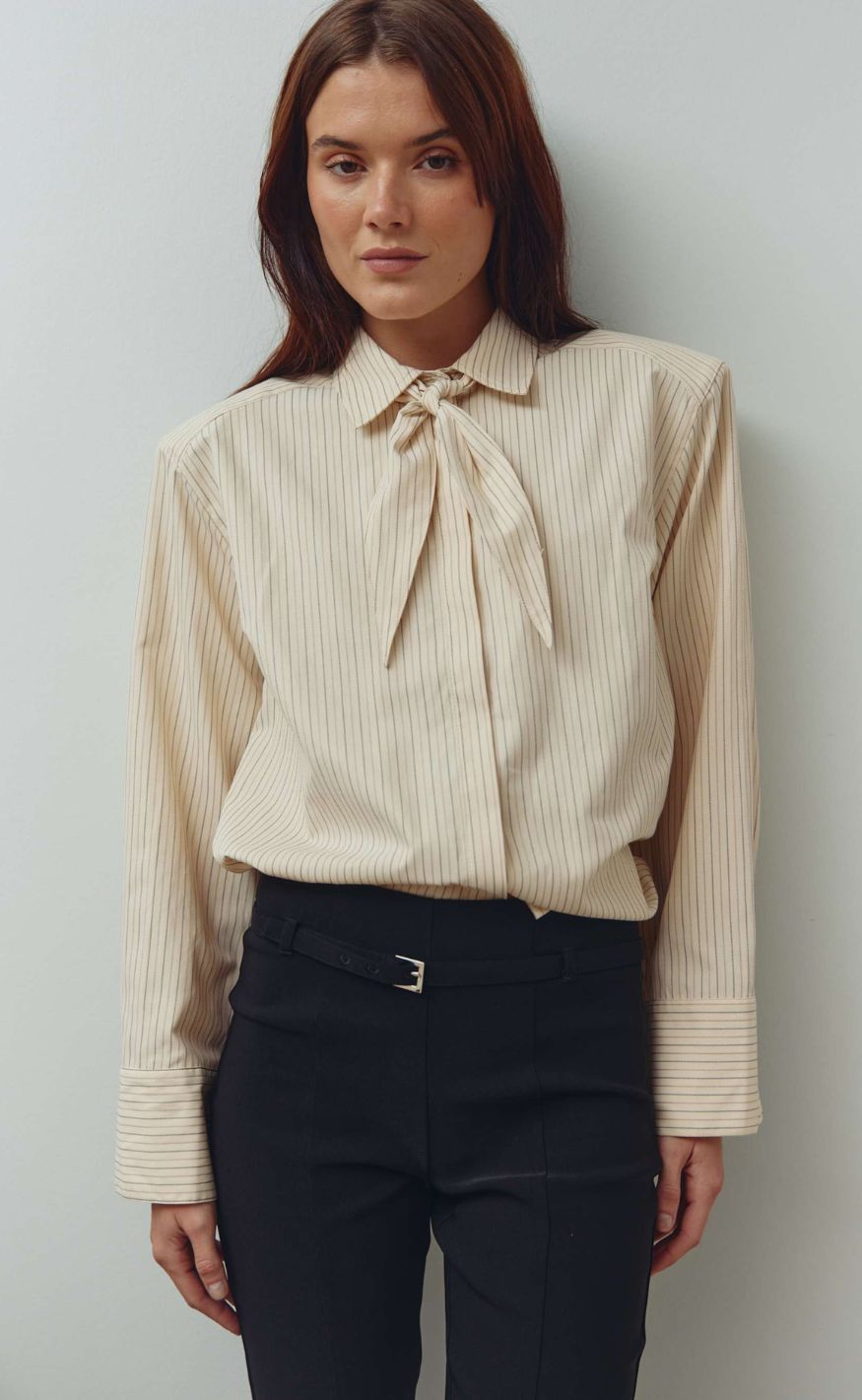 Noella Skjorte - Myra - Donnie Cream Stripe