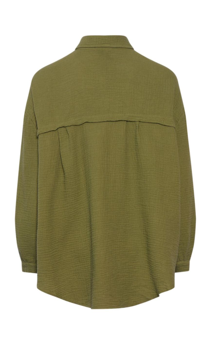 Noella Skjorte - Suri - Leaf Green