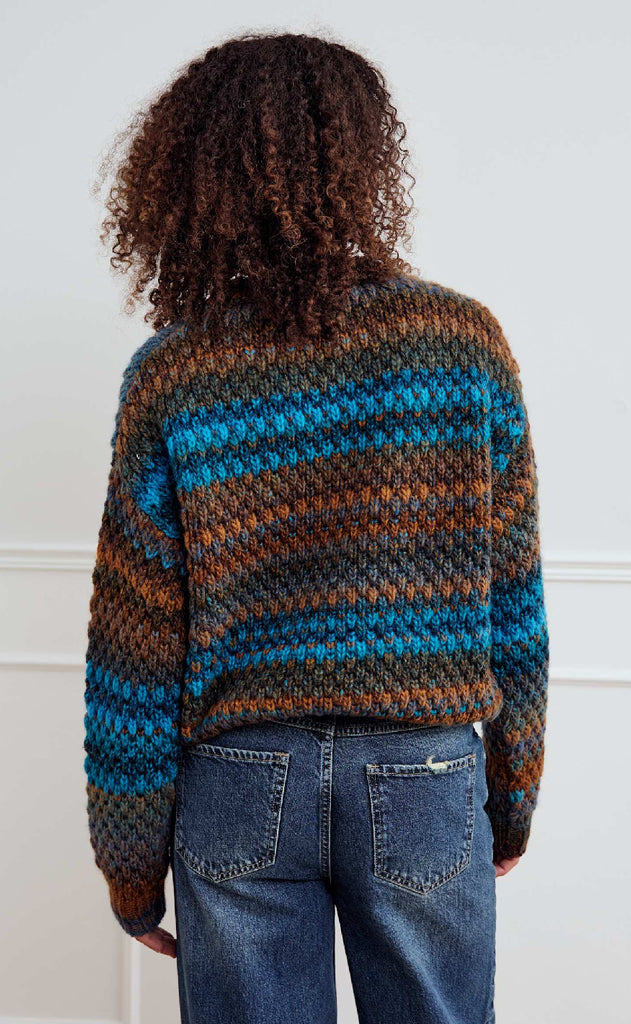 Noella Strik - Gio - Turquoise Brown Mix